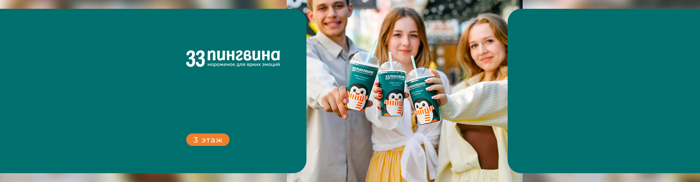 33 пингвина Мороженное для ярких эмоций